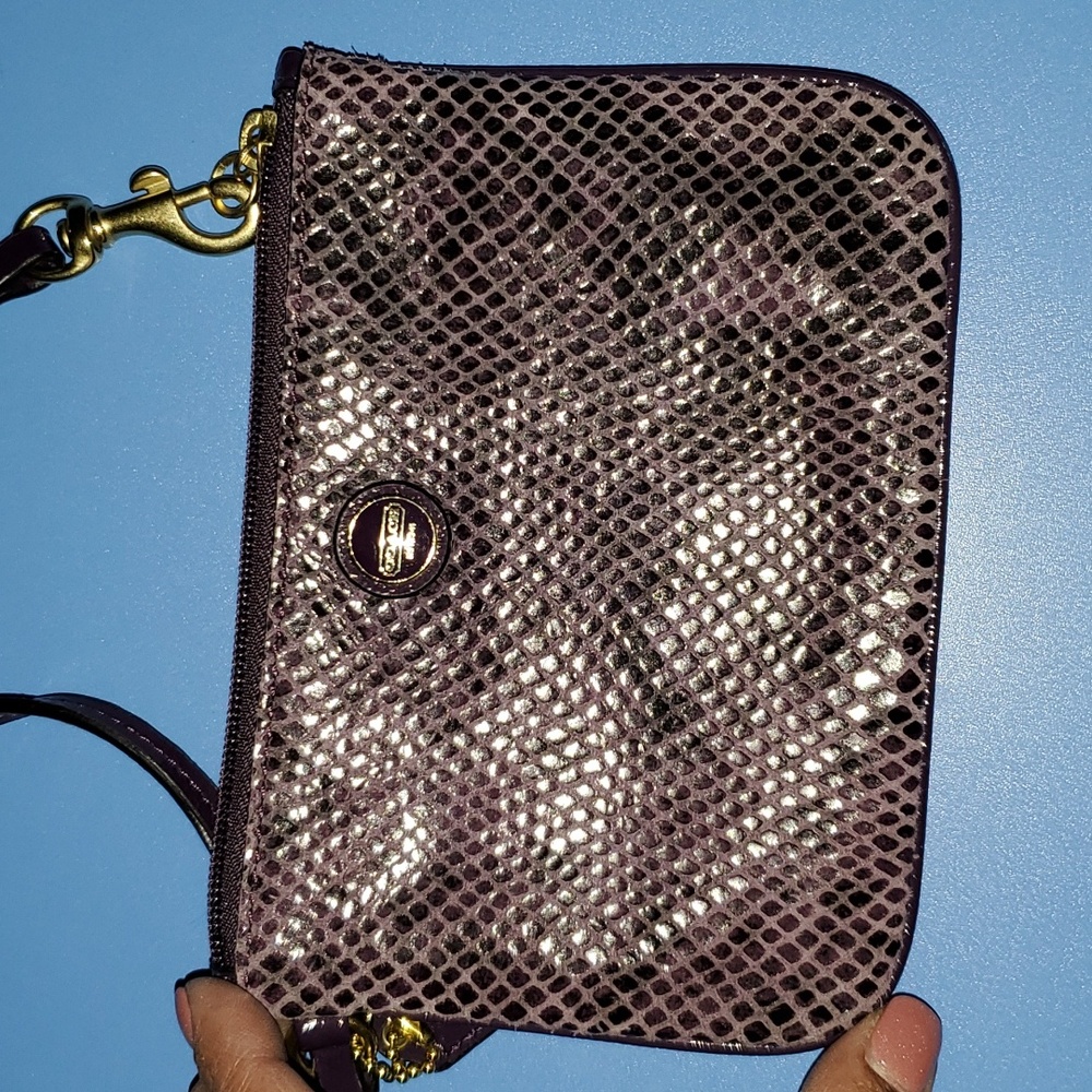 Coach wristlet